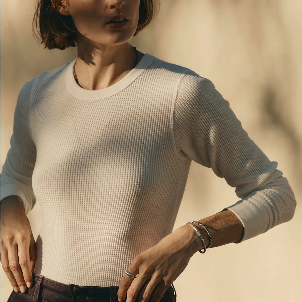 Imogene + Willie Women's Long Sleeve Waffle Thermal Top